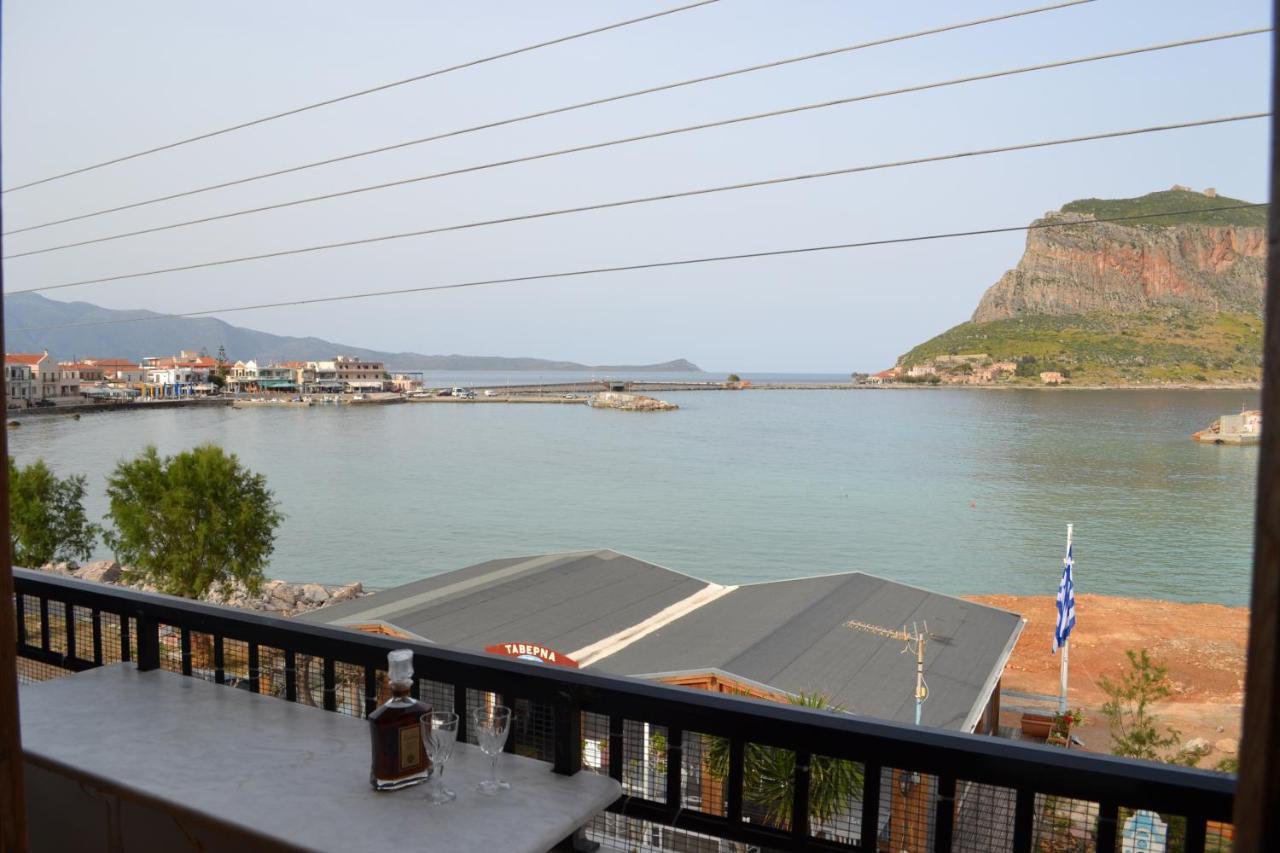 モネンバシアMatroni'S House - 2Ος Όροφος, Ιδιόκτητο Σπίτιアパートメント エクステリア 写真
