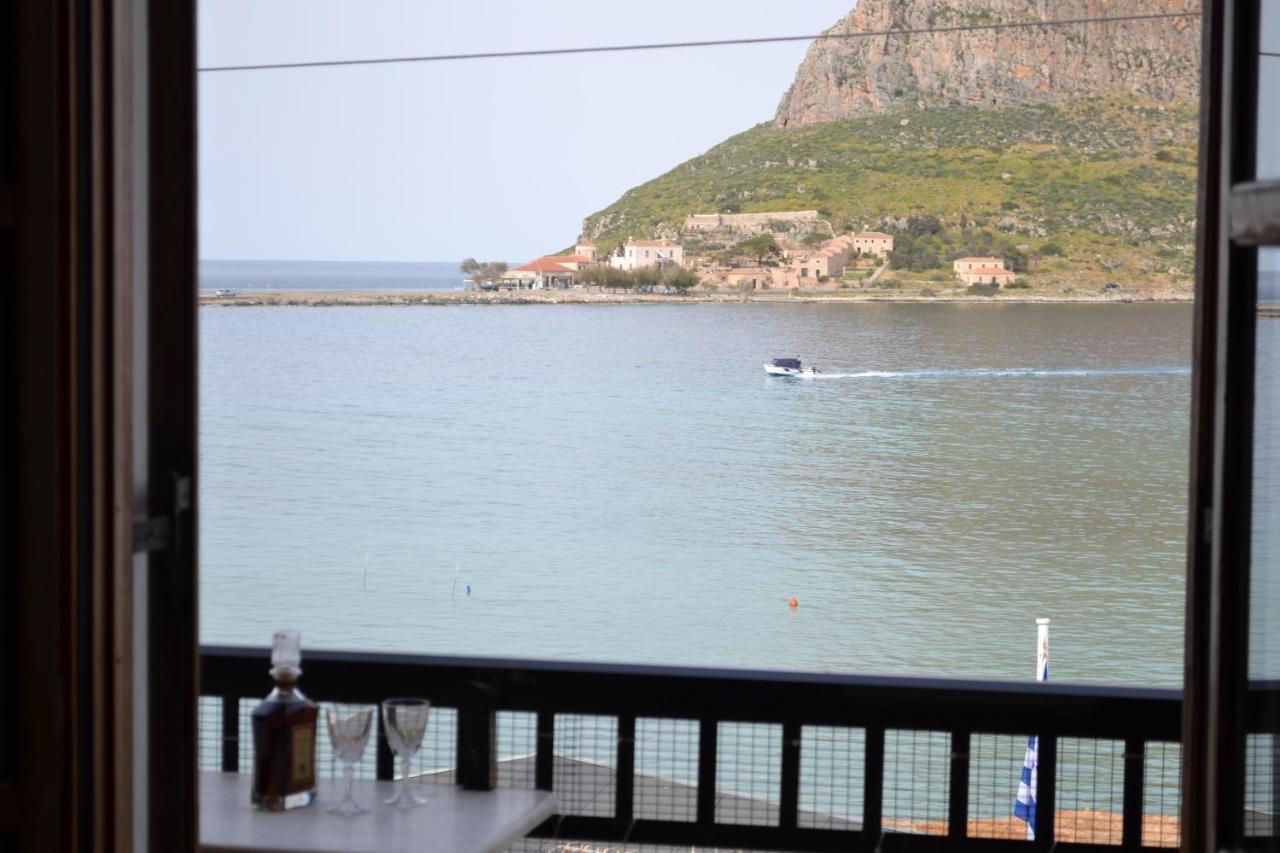 モネンバシアMatroni'S House - 2Ος Όροφος, Ιδιόκτητο Σπίτιアパートメント エクステリア 写真